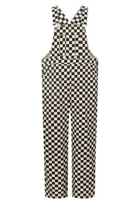 Viper Overalls - Black Checked